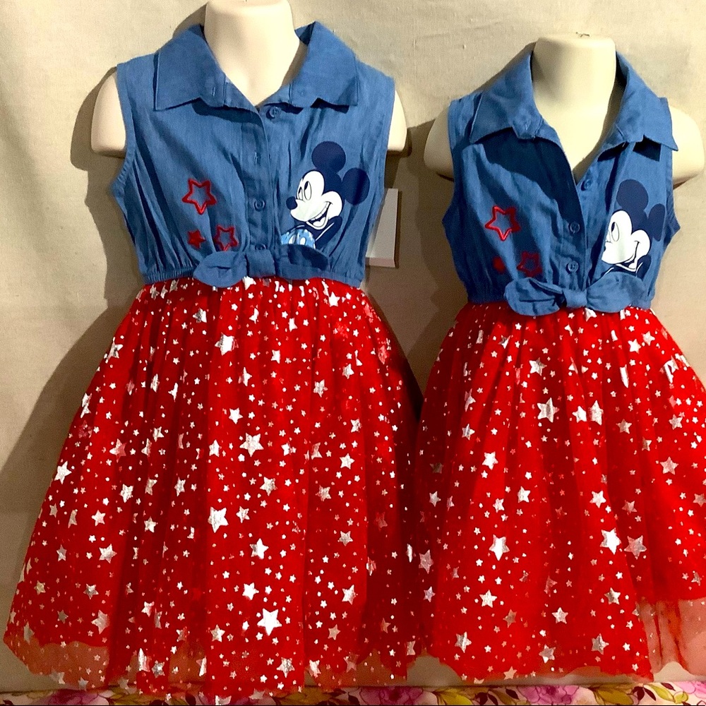 Disney Junior Mickey Denim Dress